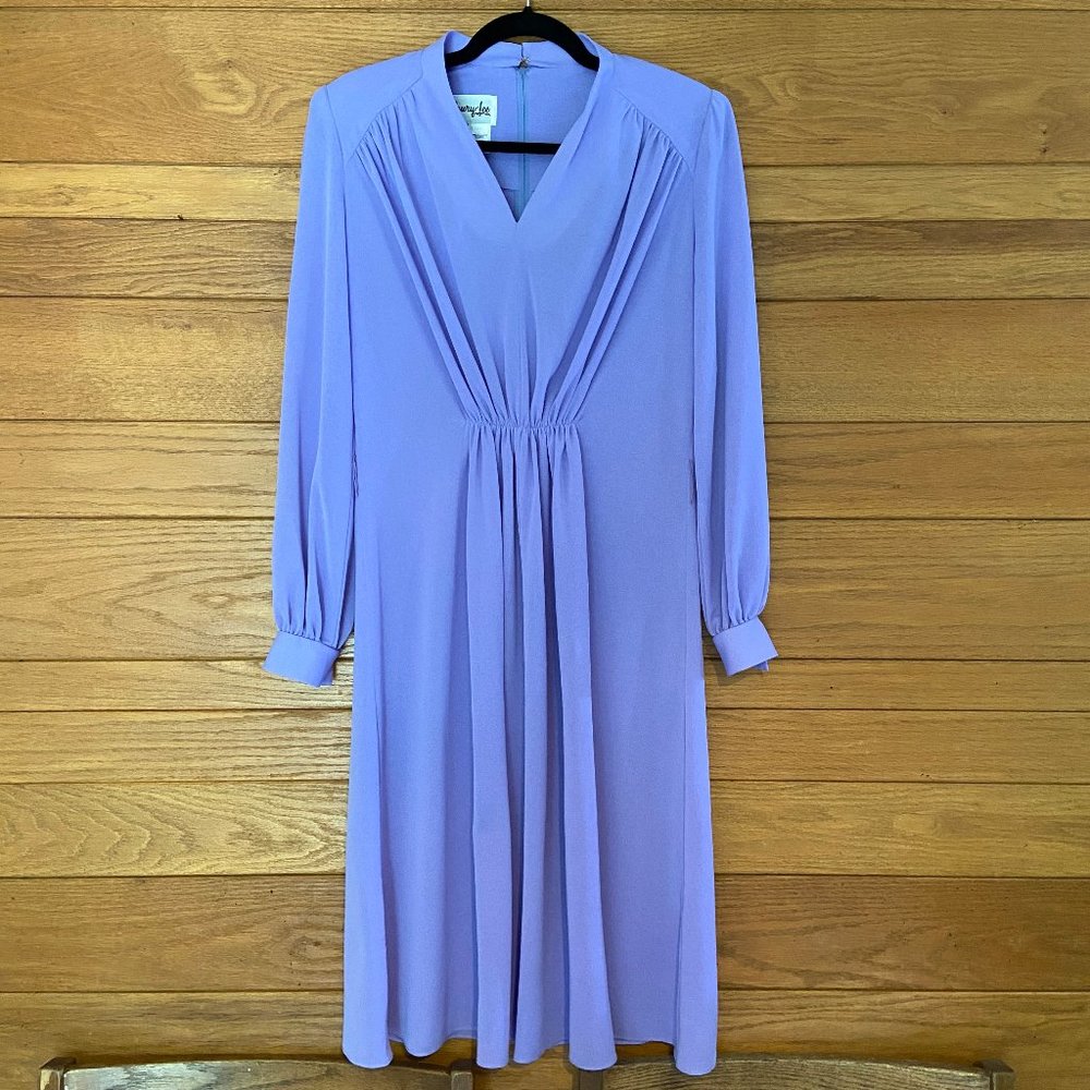 Vintage Henry Lee lavender long sleeve dress